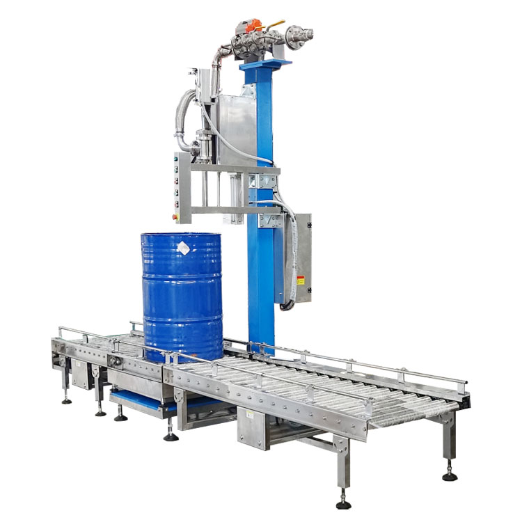 200L Barrel Semi-Automatic Paint Kuzadza Machine