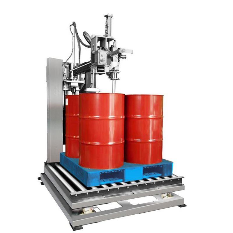 IBC Barrel Rocker Arm Chemical Raw Material Kuzadza Machine